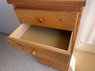 Cajonera de pino macizo