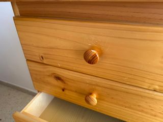 Cajonera de pino macizo