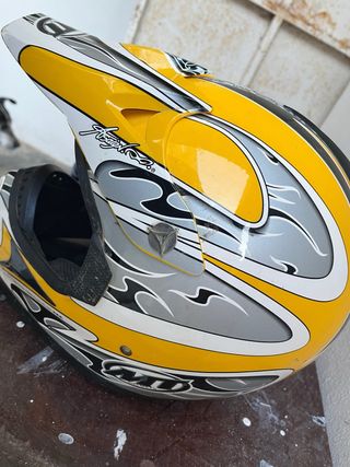 Casco Motocross NOX Fibra Vidrio
