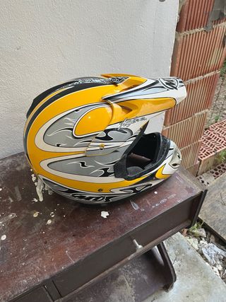 Casco Motocross NOX Fibra Vidrio