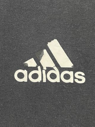 Sudadera Cremallera Adidas Negro Talla XS