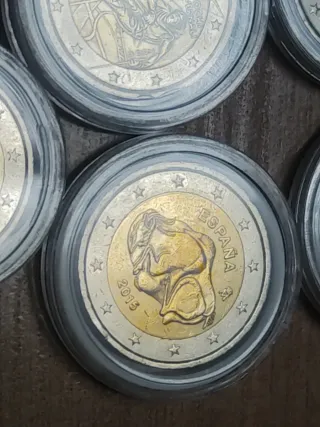 Monedas 2 euros conmemorativas varias