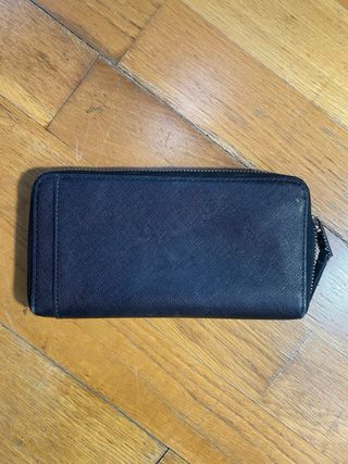 Cartera Karl Lagerfeld Negra Saffiano