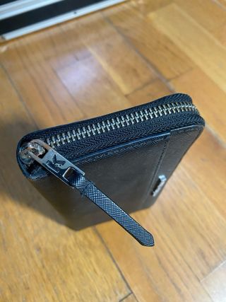 Cartera Karl Lagerfeld Negra Saffiano