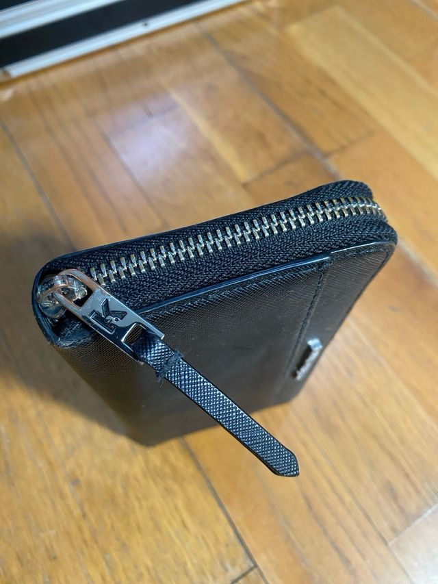 Portafoglio Karl Lagerfeld Nero Saffiano