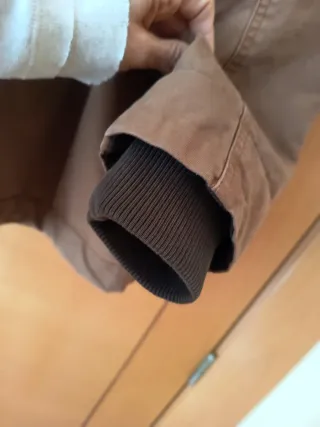 Chaqueta Zara Marrón Estilo Barbour