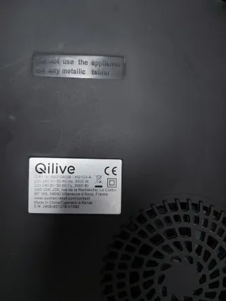 Placa de inducción Qilive Q.6119