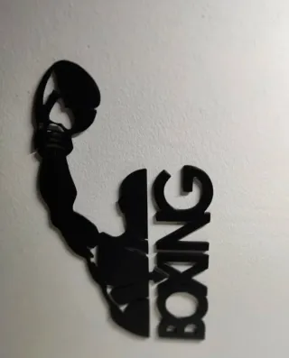 Cuadro Decorativo Boxeo
