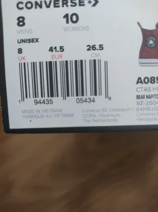 Converse Marrones Originales Nuevas