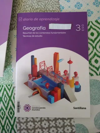 Libro de texto de Geografía 3 Eso