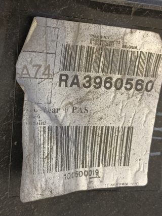 PARAGOLPES TRASERO VOLVO XC40 D4204T12