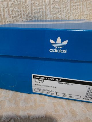 Zapatillas Adidas Spezial Azul y Naranja