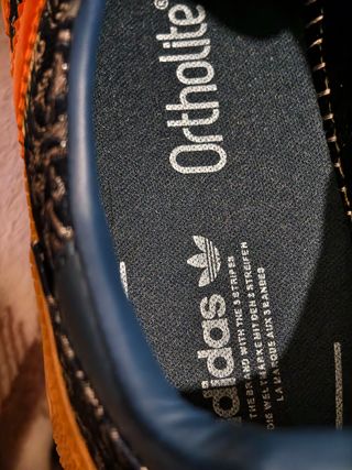 Zapatillas Adidas Spezial Azul y Naranja