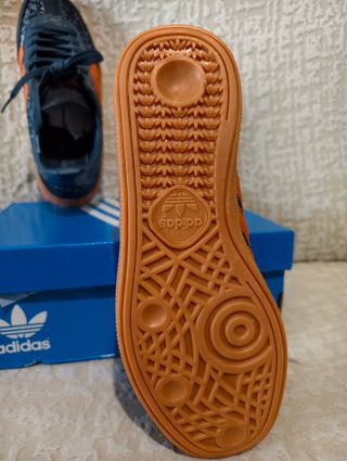 Zapatillas Adidas Spezial Azul y Naranja