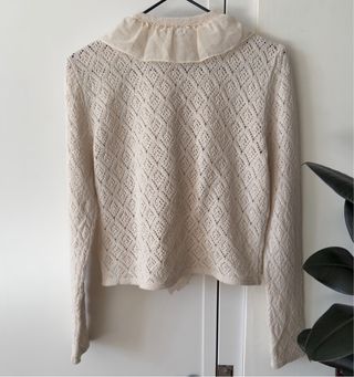 Chaqueta Zara Volantes Talla M