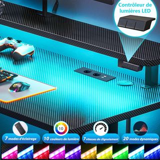 Scrivania da Gaming ODK LED