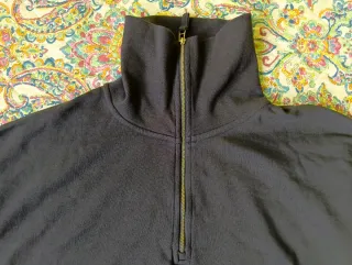 Jersey Azul C&A Cremallera Hombre T-XXL