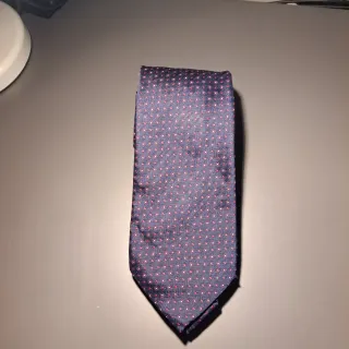 Cravatta E.Marinella blu e rosse