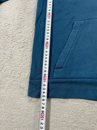 Sudadera Cremallera Nike Azul Marino Talla XS