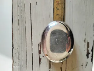 Coppia di scatoline  in argento 1000