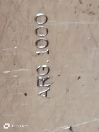 Coppia di scatoline  in argento 1000