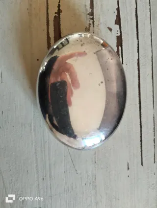 Coppia di scatoline  in argento 1000