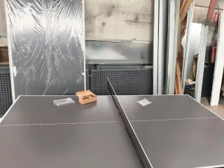 Mesa de ping pong plegable