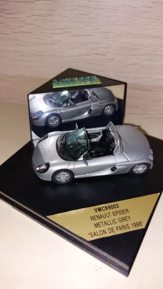 Maqueta Coche Renault Spider Gris