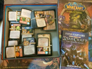 World of Warcraft Juego de Mesa + 2 Expansiones