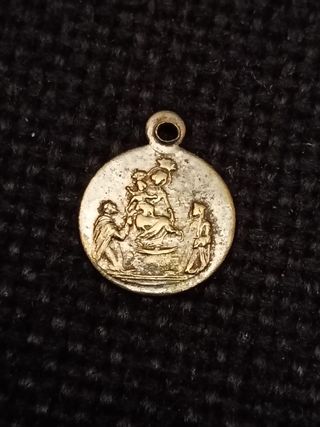 Lotto 4 medagliette devozionali antiche