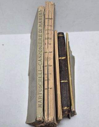 Lotto di 6 Libri di Preghiere/Devozionali del XIX