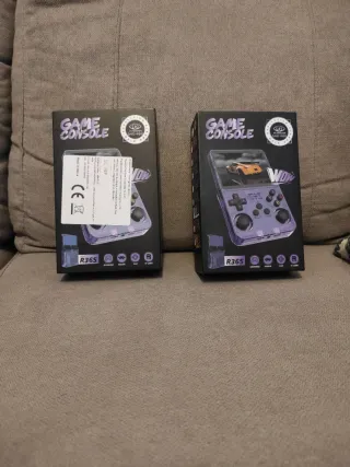 Consola de videojuegos R36S Morada