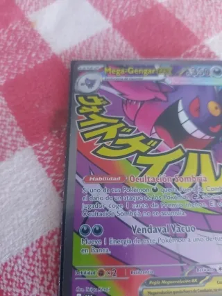 Carta Pokémon Mega Gengar EX 269/217