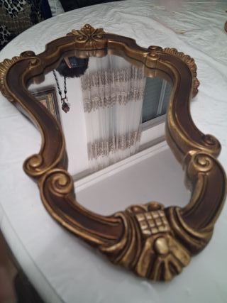 Espejo Barroco Madera 49cm