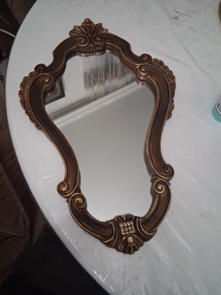Espejo Barroco Madera 49cm