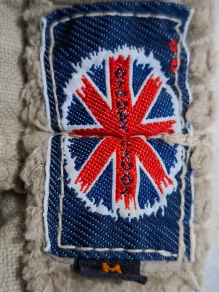 Pantalón de pana ancho beige