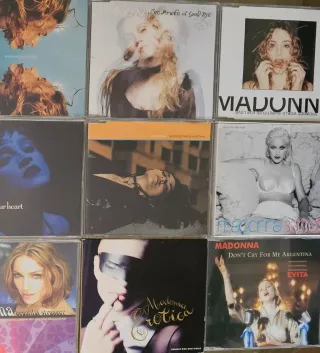 Lote 15 Maxi CDs Madonna