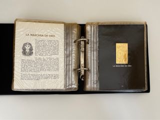 Colección sellos ‘Tesoros de Tutankhamon’ oro 23k