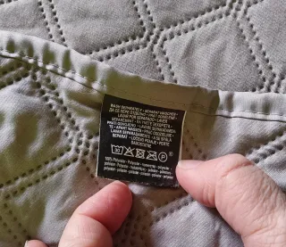 Copriletto matrimoniale double-face grigio