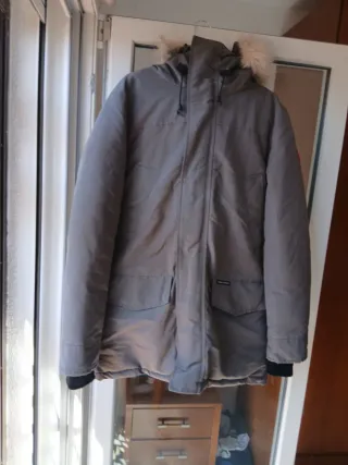 Chaqueta Canada Goose gris original