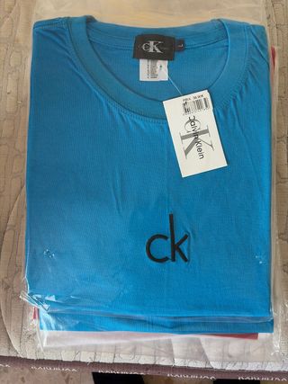 Camiseta Calvin Klein Azul Talla L