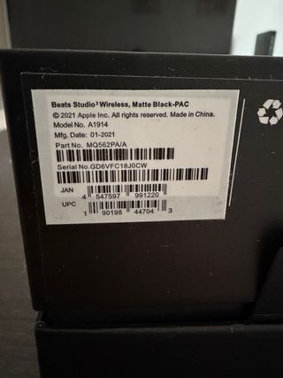 Beats Studio 3 Inalámbricos Negros