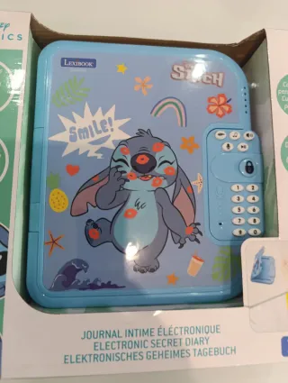Diario Electrónico Lexibook Stitch Disney