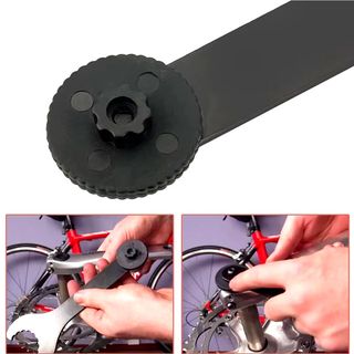 Llave para pedalier de bicicleta
