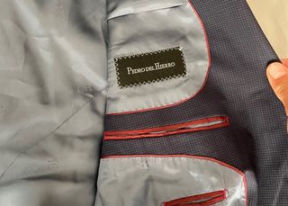 Traje azul marino hombre