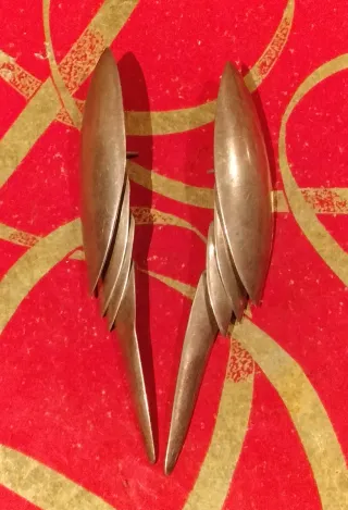 Pack pendientes dorados con perlas