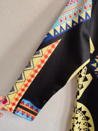 Vestido de chica Talla XL Estampado Étnico.