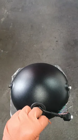 Faro LED Moto con Intermitentes Integrados