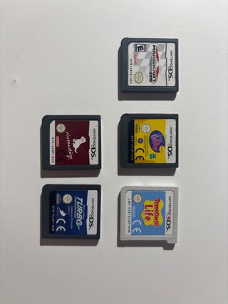 Lote 5 Juegos Nintendo DS/3DS