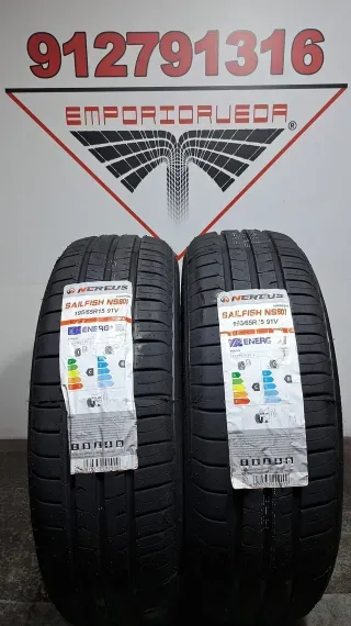 4UD 195 65 15 V NEREUS RUEDA NUEVA YA MONTADA